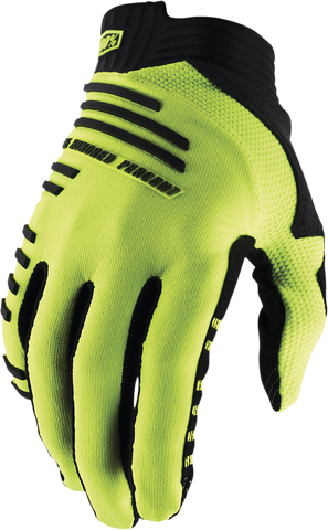 100% R-Core Gloves - Fluorescent Yellow - Medium 10027-00011