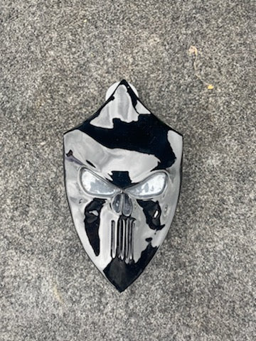 Custom Side-mounted horn cover with Punisher