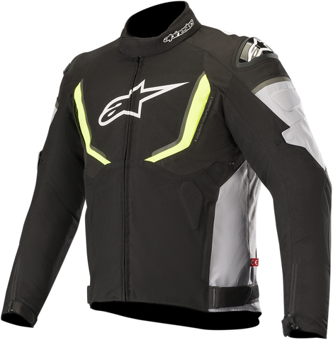 ALPINESTARS T-GP R v2 Jacket - Black/Gray/Yellow- XL 3205619-175-XL