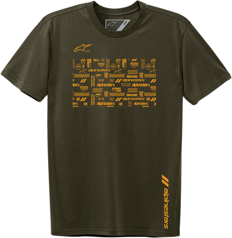 ALPINESTARS Chaotic T-Shirt - Military Green - 2XL 1230721096902X