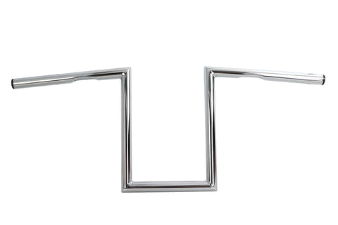 12 inch Z-Bar Handlebar Chrome - V-Twin Mfg.