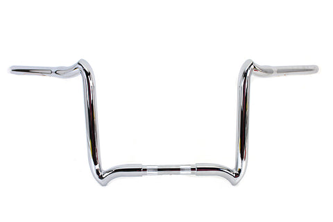 12 inch Road Glide Handlebar without Indents Chrome - V-Twin Mfg.