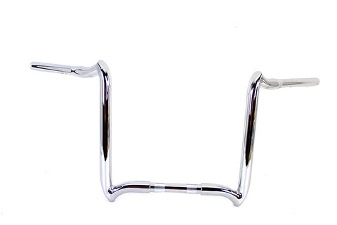 14 inch Road Glide Handlebar without Indents Chrome - V-Twin Mfg.