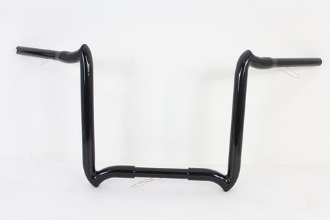 14 inch Road Glide Handlebar without Indents Black - V-Twin Mfg.