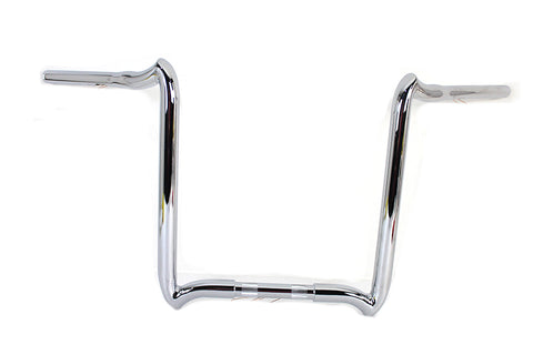 16 inch Road Glide Handlebar without Indents Chrome - V-Twin Mfg.