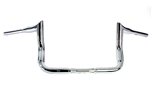 10 inch Bagger Ape Style Handlebar Chrome - V-Twin Mfg.