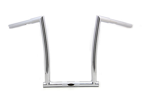 14 inch ChiZeled Z-Bar Handlebar Chrome - V-Twin Mfg.