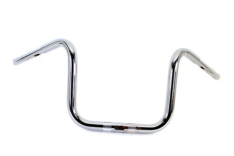 12 inch Fat Ape Handlebar with Indents Chrome - V-Twin Mfg.