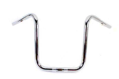 16 inch Fat Ape Handlebar with Indents Chrome - V-Twin Mfg.