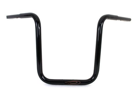 16 inch Tall Boy Handlebar Black - V-Twin Mfg.