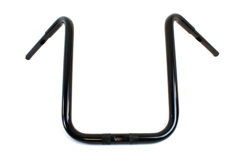 16 inch Fat Ape Handlebar with Indents Black - V-Twin Mfg.