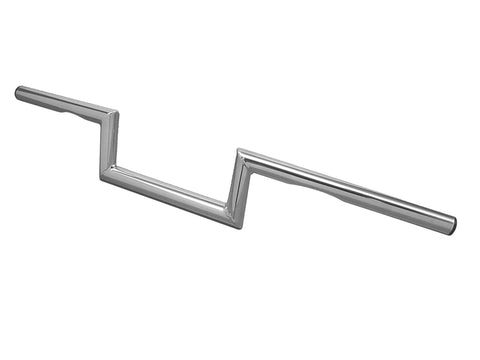 4 inch Z Handlebar with Indents Chrome - V-Twin Mfg.