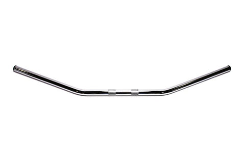 Chrome Drag Handlebar with Indents - V-Twin Mfg.