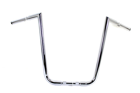 18 inch Ape Hanger Z Handlebar Chrome - V-Twin Mfg.