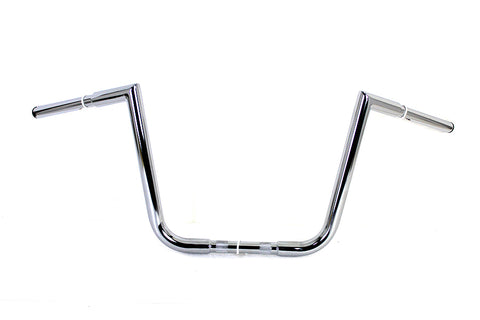 12 inch Ape Hanger Z Handlebar Chrome - V-Twin Mfg.