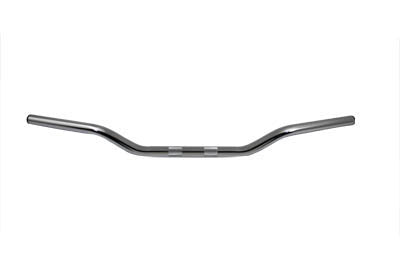 Chrome 2 inch Drag Handlebars without Indents - V-Twin Mfg.