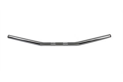 Chrome Drag Handlebar without Indents - V-Twin Mfg.