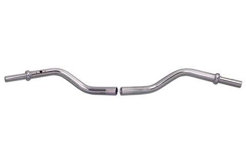 3-1/2 inch Replica Glide Buckhorn Handlebar without Indents - V-Twin Mfg.