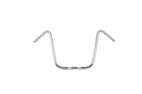 16 inch Ape Hanger Handlebar with Indents Chrome - V-Twin Mfg.