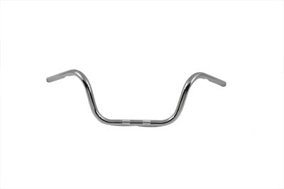 8 inch Ape Hanger Handlebar with Indents Chrome - V-Twin Mfg.