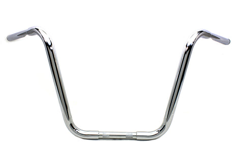 16 inch Buffalo Ape Hanger Handlebar with Indents Chrome - V-Twin Mfg.