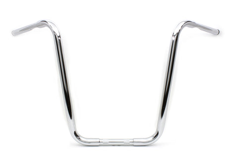 20 inch Buffalo Ape Hanger Handlebar with Indents Chrome - V-Twin Mfg.