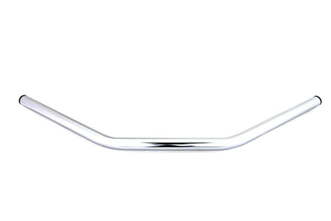 Flat Drag Handlebar without Indents Chrome - V-Twin Mfg.