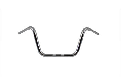 12 inch Rhino Ape Hanger Handlebar with Indents Chrome - V-Twin Mfg.