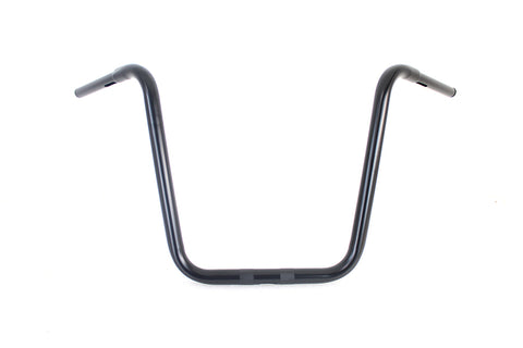 18 inch Rhino Ape Hanger Handlebar with Indents Black - V-Twin Mfg.