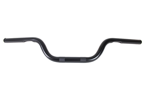 1 inch Super Bar Handlebar with Indents Black - V-Twin Mfg.