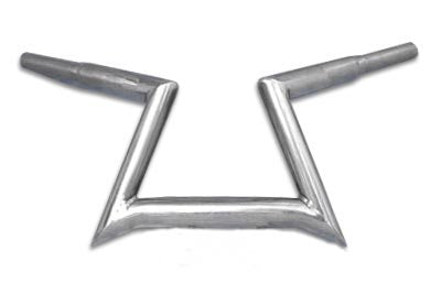 6-1/2 inch Incysa 'Z' Bar Handlebar without Indents - V-Twin Mfg.