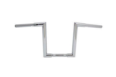 11 inch Fatty 'Z' Bar Handlebar without Indents Chrome - V-Twin Mfg.