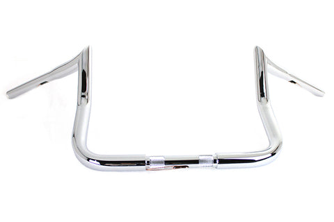 12 inch Handlebar without Indents Chrome - V-Twin Mfg.