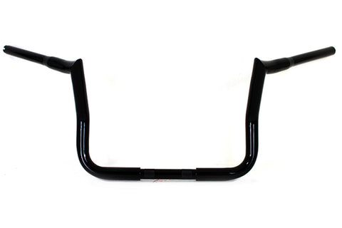 Black 12 inch Handlebar without Indents - V-Twin Mfg.