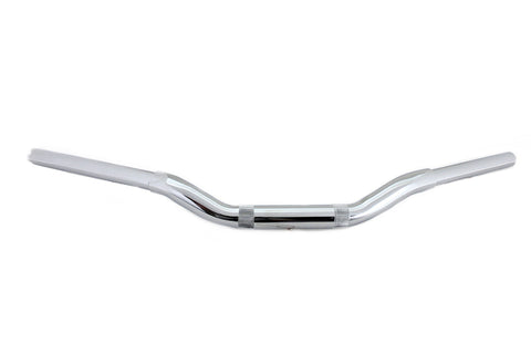 2 inch Drag Handlebar without Indents Chrome - V-Twin Mfg.