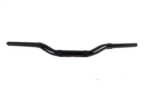 2 inch Drag Handlebar without Indents Black - V-Twin Mfg.