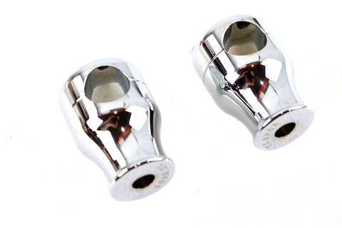 2 inch Glide Riser Set Chrome - V-Twin Mfg.