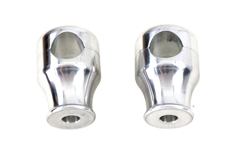 2 inch Glide Riser Set Polished - V-Twin Mfg.