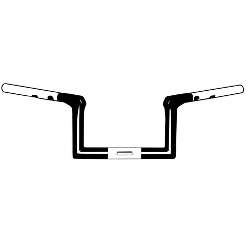 10 inch Riser Z-Bar Handlebar - V-Twin Mfg.