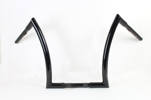 16 inch Z Handlebar with Indents Black - V-Twin Mfg.