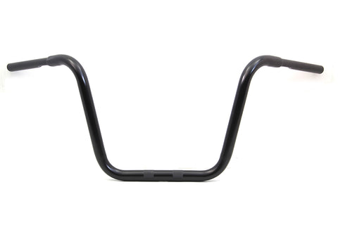 14-1/2 inch Rhino Ape Hanger Handlebar with Indents Black - V-Twin Mfg.