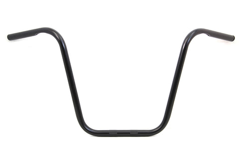 16 inch Ape Hanger Handlebar with Indents Gloss Black - V-Twin Mfg.
