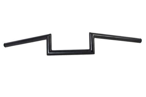 4 inch Z Handlebar without Indents Black - V-Twin Mfg.