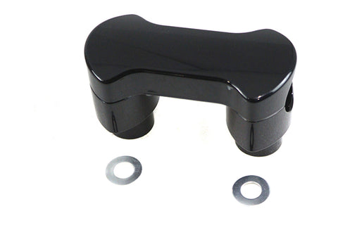 1-1/4 inch X 2 inch Riser Kit Black - V-Twin Mfg.