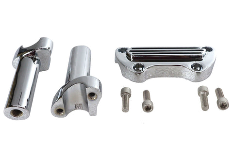 4-1/2 inch Post Riser Kit Chrome - V-Twin Mfg.