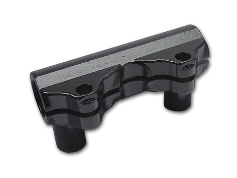 Replica Handlebar Riser Clamp Black - V-Twin Mfg.