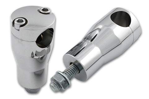 3 inch Riser Set Chrome - V-Twin Mfg.