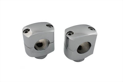 1-1/2 inch Short Riser Set Chrome - V-Twin Mfg.