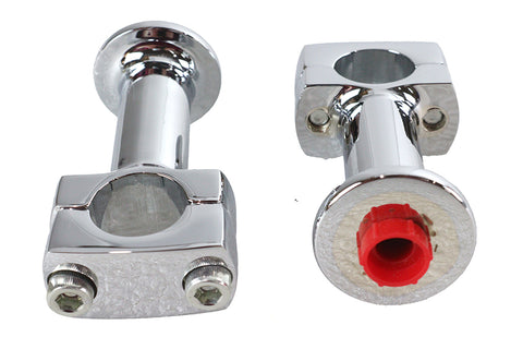 3 inch Post Riser Set Chrome - V-Twin Mfg.
