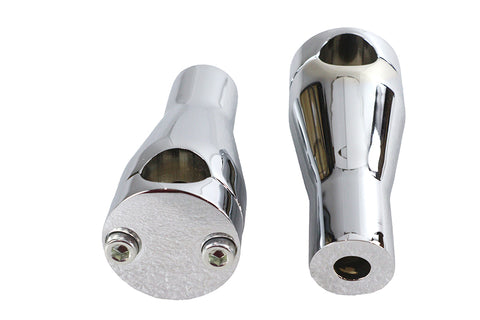 4 inch Glide Riser Set Chrome - V-Twin Mfg.